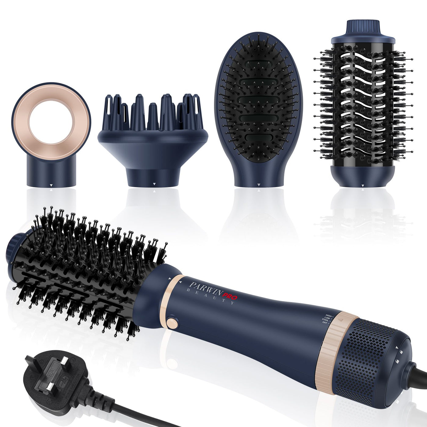 QuadraStyler Blowout Brush
