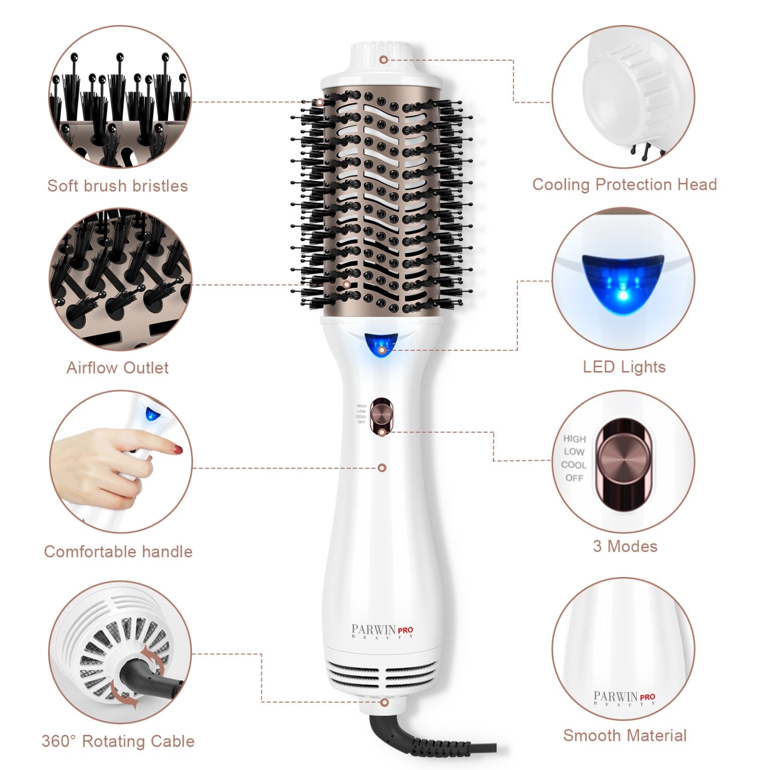 Aurora Styler Blow Brush image 3