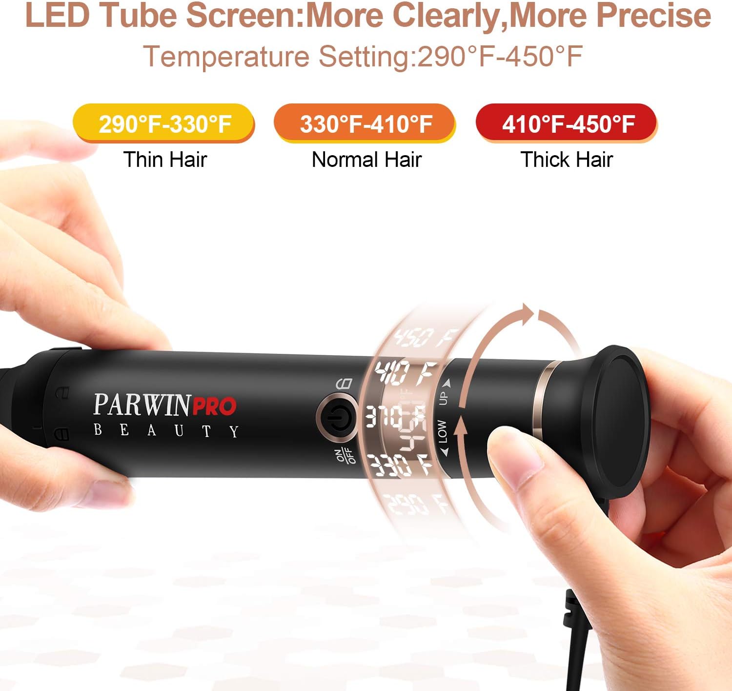 Parwin Pro+ Beauty - Infrared Qunita Curler image 3